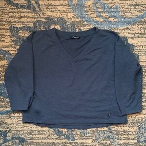 The North Face Navy Blue Crop Sweatshirt